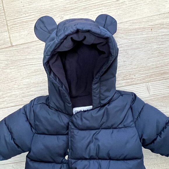 3-6M | Old Navy Baby 2 Piece Water-Resistant Quilted Puffer Jacket and Pants Set - Picture 2 of 4